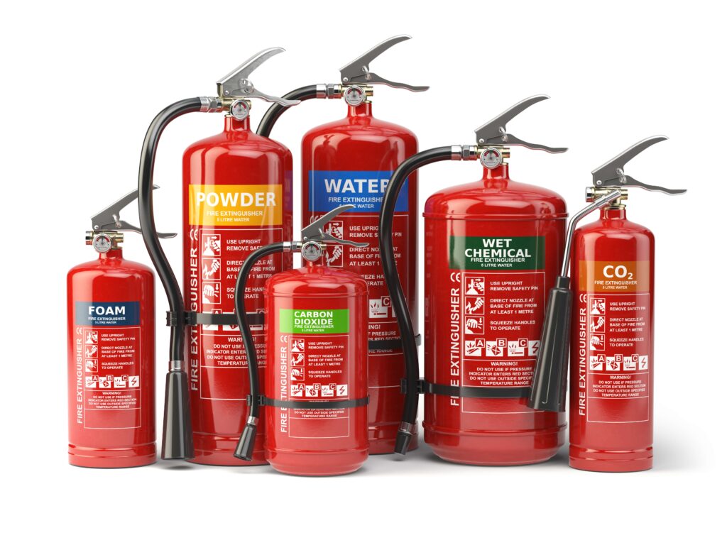 fire extinguishers