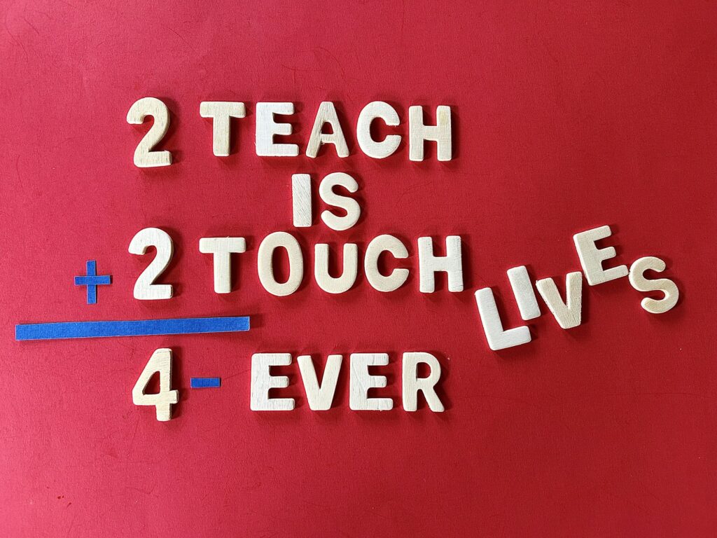 Happy Teachers Day motto